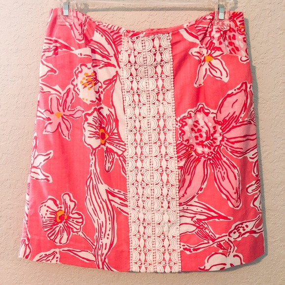 ORIGINAL Lilly Pulitzer Skirt VINTAGE Size 2 - Picture 1 of 3